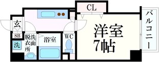 アーバネックス六甲道の物件間取画像